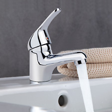 Taps Bathroom Mixer Basin Tap Chrome Wash Sink Mono Lever Modern High Quality