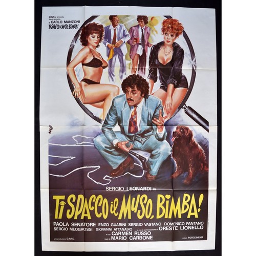 Poster spacco muso girl - ti,
