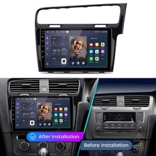 Car Stereo For VW Golf Mk7 2013-2020 Radio Android 14 Apple Carplay GPS Navi SAT
