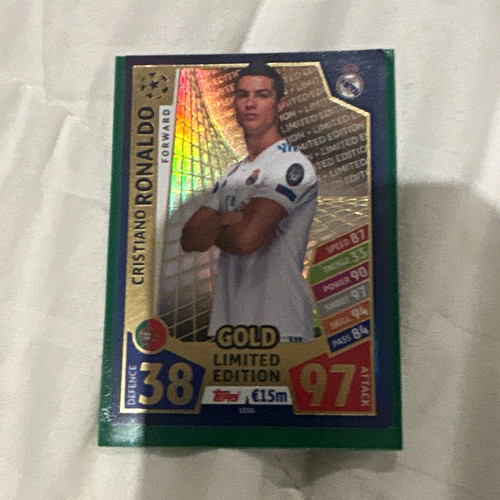 Topps match attax cristiano - match,