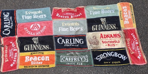 Vintage bar towels sewn - towels,