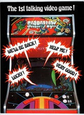 Stratovox 1980 Arcade Game