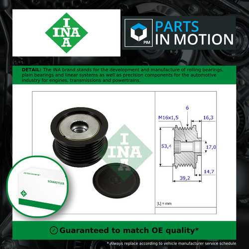 Overrunning alternator pulley - alternator,