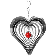 Heart Wind Spinner Outdoor