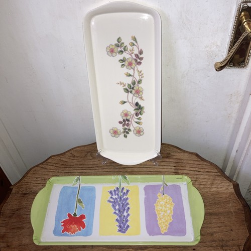 Vintage melamine sandwich - melamine, sandwich/