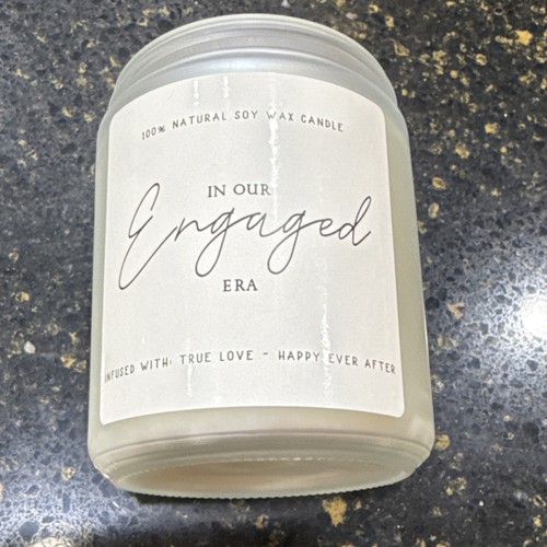 Soy wax glass jar candle - wax,