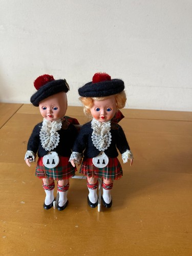 Vintage scottish boy girl - vintage,