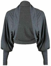 LADIES PLAIN BOLERO SHRUG
