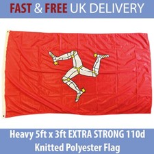 Isle of Man Flag 5ft x 3ft
