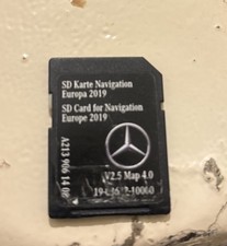 MERCEDES GARMIN SAT NAV NAVIGATION SD CARD 2019 V2.5 MAP 4.0  EUROPE UK