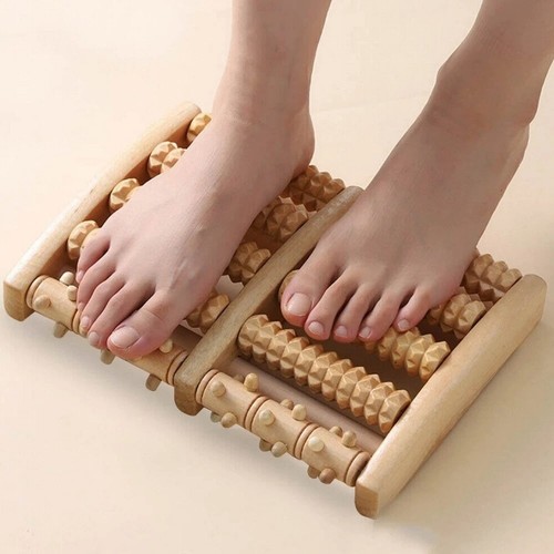 Wooden roller foot - wooden,