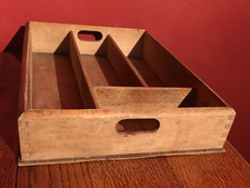 WOODEN CUTLERY TRAY, DRAWER