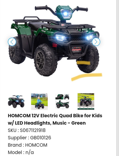 Homcom 12v electric - homcom, kids
