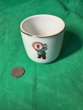 Taiwanese Tatung Pottery Cup 6.5cm Tall 7cm Diametre