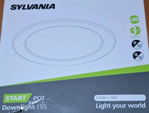 Sylvania downlight 195 white - downlight,