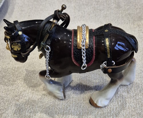 Miniature ceramic shire horse - miniature,