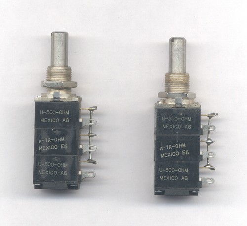 500 ohm balanced - balanced, attenuators