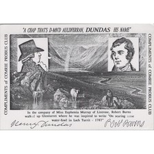 Postcard Robert Burns Inspired