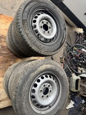 Mercedes sprinter van wheels and tyres off a 2017 plate x 4