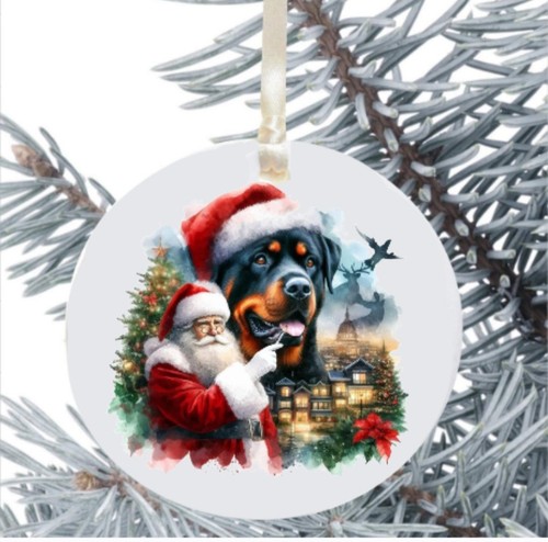 Rottweiler dog gift decoration - dog,