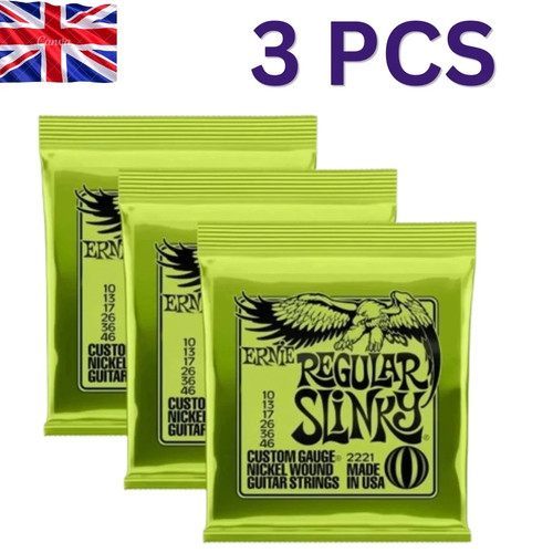 3pack ernie ball regular - ernie,
