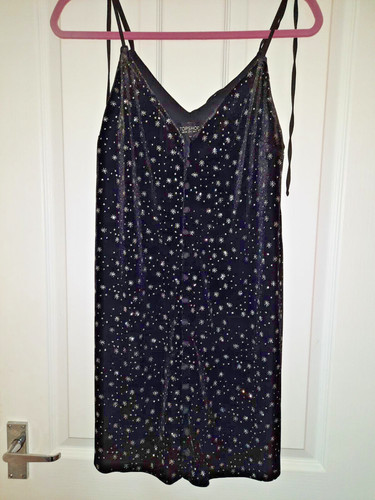 Topshop black velvet star - topshop,