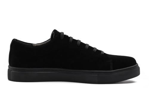 Mens genuine suede trainers - suede,