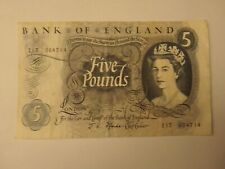 Vintage £5 note J.S Fforde