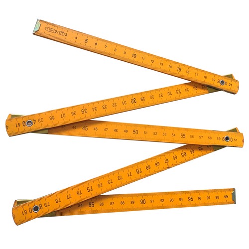 Folding ruler double side - double,