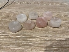Rose quartz crystal sphere - rose,