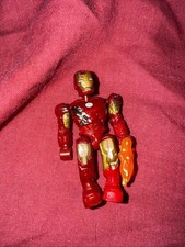Mega Bloks Marvel Series 1 Battle Damage Iron Man 2" Mini Action Figure 