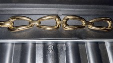 Vintage gold tone Chucky chain Christian Dior bracelet