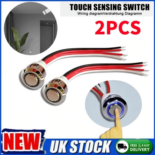 Led dimmer touch switch - 2x,
