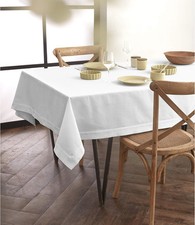 Solino Home White Tablecloth
