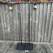 GENUINE BOSE UFS-20 LIFESTYLE ACOUSTIMASS BLACK SPEAKER FLOOR STANDS