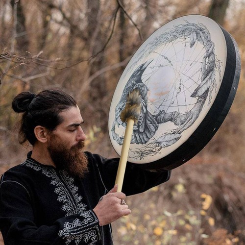 Vegan shamanic drum - vegan,