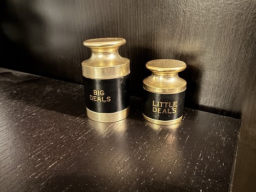 Vintage solid brass - solid,