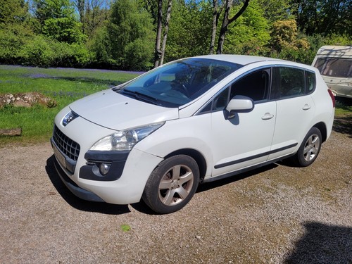 Peugeot 3008 hdi - peugeot, white