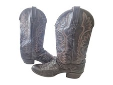 Vintage brown biker boots 5 - brown,