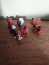 Happyland Animal Bundle Cow Sheep Dogs Chicken