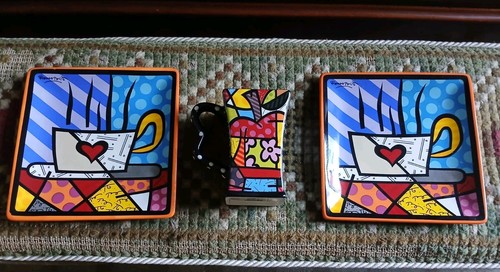 Mug plates romeo britto - 2,