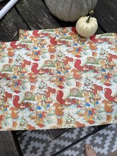 Vintage Disney Bambi Christmas Wrapping Paper X 2 Full Sheets