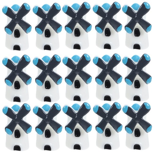 20pcs resin micro - micro, windmill