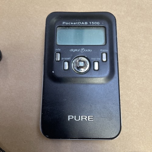 Pure pocket dab 1500 - dab, rds