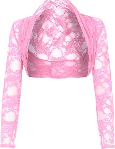 Womens cropped lace shrug - womens,