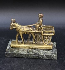 Ireland Brass Horse Cart Buggy