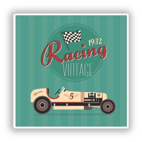 Vintage racing 1932 vinyl - 2, x