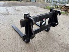 LWC PALLET FORKS / TINES HEAVY DUTY 5 TON CAPACITY ON KRAMER BRACKETS TELEHANDLE