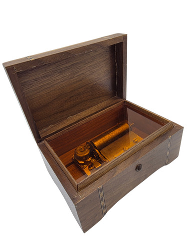 Music box reuge swiss movement - box,