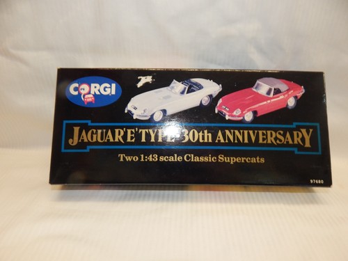 Corgi jaguar type 30th - corgi,